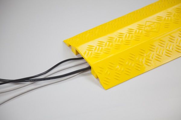 Cable Cover 38mm High - Yellow